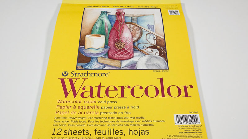 Cold press watercolor paper