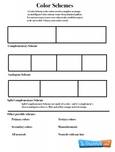 Color Theory Page 2 Schemes