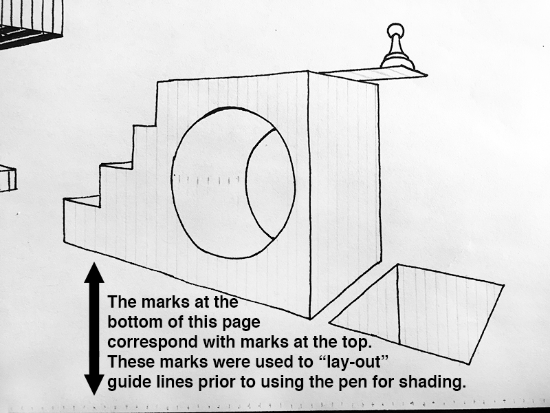 Ensuring the same line frequency in a drawing