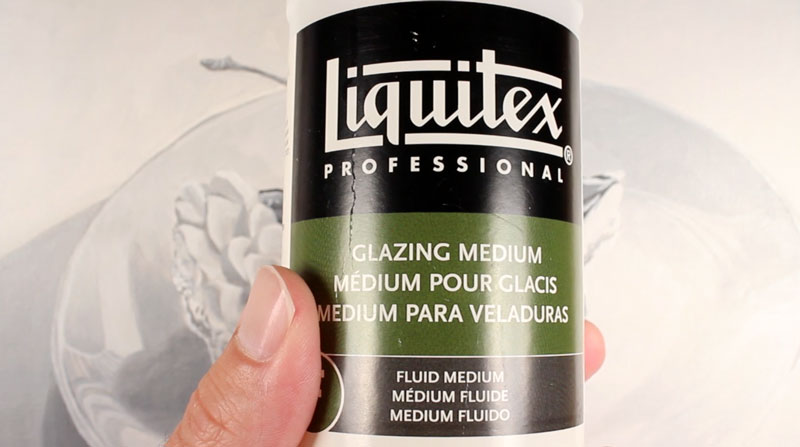 Fluid glazing medium