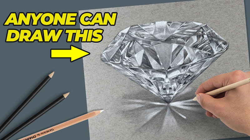 How to Draw a Diamond