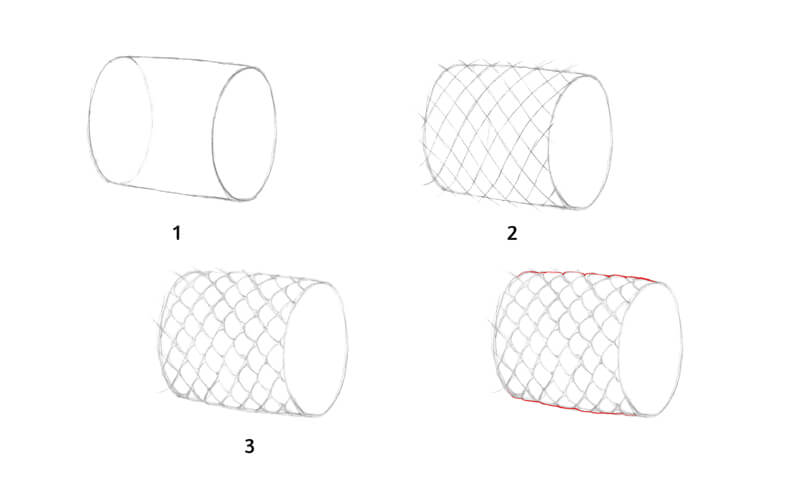 Practicing drawing scales - exercise 2