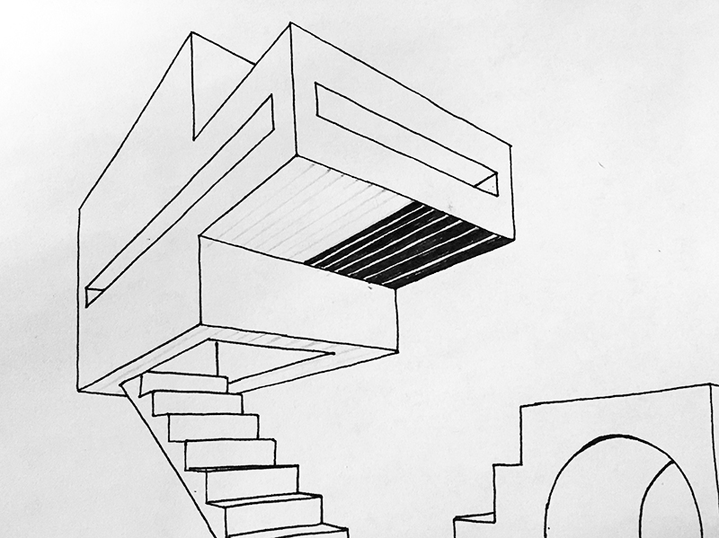 Using line weight to create different values in a drawing