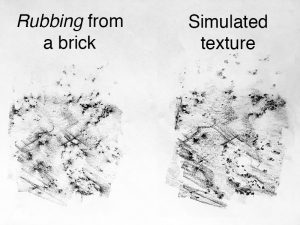 Draw the texture of a brick