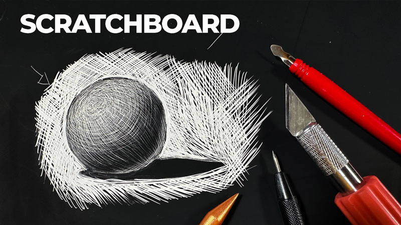 Scratchboard Lesson Series - Bee