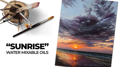 Landscape Painting - How to Paint a Sunrise