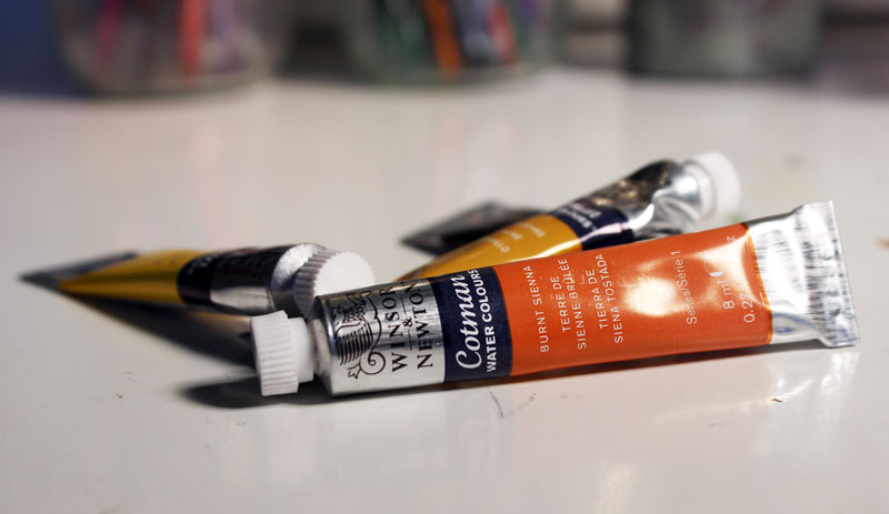 Tube Watercolor Paints