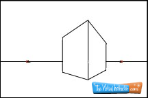 Two point perspective step six