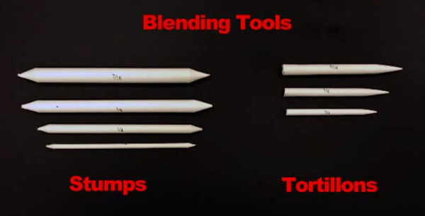 Blending Stumps for Drawing